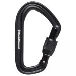Black Diamond Винтов карабинер Black diamond Hotforge Screwgate Carabiner - Black - размер One Size (322-0195-0111)