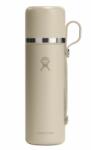 Hydro Flask Термо бутилка Hydro flask Hot Flask And Cup Insulated bottle - Oat - размер 828 ml (533-2327-0411)
