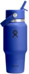 Hydro Flask Бутилка за вода Hydro Flask Wide Flex Straw Travel Bottle Water bottle - Capri Blue - размер 946 ml (533-2183-1412)