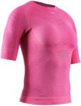 X-Bionic Дамска тениска X-Bionic Women's Effektor Shirt S/S Running shirt - Neo Pink / X White - размер L (916-3657-0114)