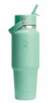 Hydro Flask Бутилка за вода Hydro Flask Wide Flex Straw Travel Bottle Water bottle - Mermaid Green - размер 946 ml (533-2183-1711)