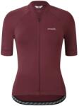 straede Дамска фланелка с къс ръкав за колоездене straede Women's Kaern Jersey Cycling jersey - Deep Wine (156-3075-0312)