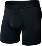 Saxx Мъжко синтетично термобельо Saxx Smooth Flex Light Compression Boxer Brief Synthetic base layer - Black - размер XXL (014-2578-0115)