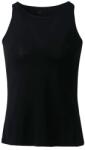 ATHLECIA Дамски потник с широка презрамка Athlecia Women's Mota Slub Top Tank top - Black Melange - размер 36 (EU) (116-6377-0212)
