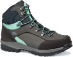 Hanwag Дамски туристически обувки Hanwag Women's Banks StraightFit Extra GTX Walking boots - Asphalt / Mint - размер 8, 5 (UK) (119-0385-0221)