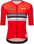 Santini Фланелка с къс ръкав за колоездене Santini UCI World Champion Jersey Cycling jersey - Switzerland (056-3881-0813)