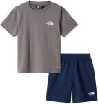 The North Face Детска спортна тениска The North Face Kid's 24/7 Set Sport shirt - Smoked Pearl / Summit Navy - размер 5 Years (704-5979-0314)