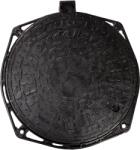 MEDA PARK Capac Carosabil Rotund Din Fonta D. 805 Cu Inchizator Clasa D. 40t