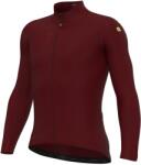 Alé Мъжка фланелка с дълъг ръкав за колоездене Alé Pragma Fondo 3.0 L/S Jersey Cycling jersey - Ruby Red - размер 3XL (056-3805-0418)