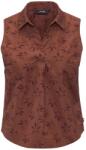 K-Way Дамски топ K-Way Women's Anty Emby Jacquard Blouse - Brown / Violet Jacquard - размер XS (916-6715-0111)
