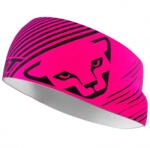 Dynafit Лента за глава Dynafit Graphic Performance Headband - Pink Glo / Striped - размер 58 cm (204-7786-2111)
