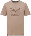 Salewa Мъжка спортна тениска Salewa Eagle Geometric T-Shirt Sport shirt - Quicksand - размер 46 (EU) (216-6027-0311)