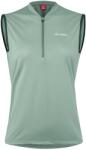 Löffler Дамски потник за колоездене Löffler Women's Bike Sleeveless Shirt Half-Zip Plain Cycling singlet - Cottage / Forest - размер 46 (EU) (156-2422-0616)