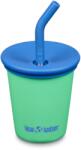 Klean Kanteen Детска чаша Klean kanteen Kid's Steel Cup with Straw Lid Mug - Spring Bud - размер 296 ml (532-3521-0211)
