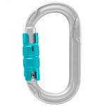 Edelrid Заключващ се карабинер Edelrid Oval Power 2500 Triple II Locking carabiner - Silver - размер Triple-Lock (340-0033-0311)