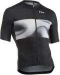 Northwave Фланелка с къс ръкав за колоездене Northwave Force Evo Jersey Short Sleeve Cycling jersey - Black / Light Grey - размер XXL (056-3147-0815)