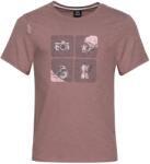 Chillaz Мъжка тениска Chillaz Innsbruck Exploring The Outdoors T-shirt - Wine (216-8109-0213)