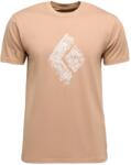 Black Diamond Мъжка тениска Black Diamond Engineered Diamond S/S Tee T-shirt - Mushroom (216-5240-0413)