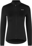 GripGrab Фланелка с дълъг ръкав за колоездене GripGrab Women's EXPLR Merinotech Thermal L/S Jersey Cycling jersey - Black (156-2690-0113)