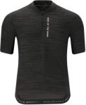 ENDURANCE Мъжка фланелка с къс ръкав за колоездене Endurance Logan Cycling/MTB Melange S/S Jersey Cycling jersey - Black - размер 3XL (056-3491-0117)