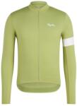 Rapha Мъжка фланелка с дълъг ръкав за колоездене Rapha Core Thermal Long Sleeve Jersey Cycling jersey - Fern / White - размер XL (056-3830-0814)