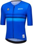 Santini Фланелка с къс ръкав за колоездене Santini UCI World Champion Jersey Cycling jersey - Italy (056-3881-0411)