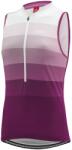 Löffler Дамски потник за колоездене Löffler Women's Bike Sleevless Jersey Halfzip Rainbow Cycling singlet - Bordeaux - размер 46 (EU) (156-1370-0717)