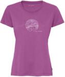 Vaude Дамска фланелка с къс ръкав за колоездене Vaude Women's Cyclist V T-shirt - Magenta - размер 34 (EU) (116-5953-2111)