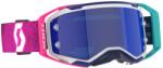 SCOTT Маска Scott Prospect 2.0 Amp Chrome S2 Goggles - Stealth Blue / Radiant Pink / Glas: Blue Chrome - размер One Size (205-6801-0211)