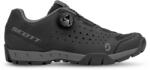 SCOTT Дамски обувки за планинско колоездене Scott Women's Shoe Sport Trail Evo Boa Cycling shoes - Matt Black / Anthracite Grey - размер 42 (EU) (136-0258-0117)