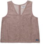 KAVU Дамски топ KAVU Women's Vacay Top - Chocolate (916-6282-0214)