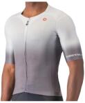 Castelli Мъжка фланелка с къс ръкав за колоездене Castelli UPF Jersey Cycling jersey - Silver Grey (056-3448-0214)