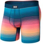 Saxx Мъжко синтетично термобельо Saxx Vibe Xtra Boxer Brief Fly Synthetic base layer - Hazy Stripe / Sunset - размер XXL (014-2279-2215)