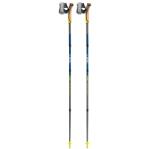LEKI Щеки за нордик ходене Leki Traveller FX. One Carbon Nordic walking poles - Silvergray / Midnightblue Dark Metallic / Neon Yellow - размер 115 cm (526-0941-0112)