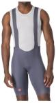 Castelli Мъжки клин за колоездене Castelli Free Aero Race S Bibshort Cycling bottoms - Smoky Gray (055-3091-0414)