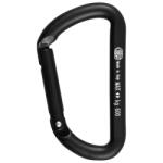 Kong Карабинер за екипировка Kong Mini D Gear carabiner - Black - размер Straight Gate (324-0037-0611)