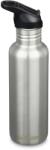 Klean Kanteen Бутилка за вода Klean kanteen Classic Flip Sport Water bottle - Brushed Stainless - размер 800 ml (533-2198-0211)