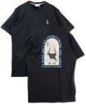 LAKOR Мъжка тениска LAKOR Back Flipping T-Shirt - Moonless Night (216-7670-0113)