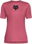 FOX Racing Дамска фланелка с къс ръкав за колоездене FOX Racing Women's Ranger S/S Jersey Fox Head Cycling jersey - Berry (156-2579-0513)