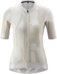 Gonso Дамска фланелка с къс ръкав за колоездене Gonso Women's Road Jersey Print Cycling jersey - Chateau Gray - размер 46 (EU) (156-2899-0117)