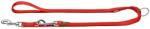 HUNTER Повод за куче Hunter Adjustable Nylon V Leash Dog leash - Red - размер Länge max. 200 cm (057-0385-0413)