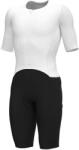 Alé Мъжки скин за колоездене Alé Triathlon Eagle Tri Body S/S Cycling skinsuit - White - размер XXL (002-3841-0217)