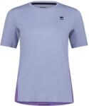 Mons Royale Дамска фланелка с къс ръкав за колоездене Mons Royale Women's Tarn Merino Shift Tee Cycling jersey - Skyline / Bloom (156-1306-1212)