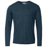 Vaude Мъжка спортна тениска Vaude Essential L/S T-Shirt Sport shirt - Dark Sea Uni - размер 3XL (216-1844-0216)