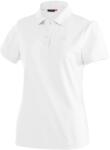 Maier Sports Дамска поло тениска Maier Sports Women's Ulrike Polo shirt - White - размер 44 (EU) (116-5504-0416)