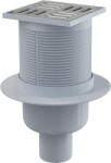 Alcadrain Sifon pentru pardoseala Alca APV2, polipropilena + inox, 105 x 105 mm (APV2)
