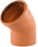 Pestan Cot PVC cu inel, D 200 mm, 45 grade (10401128)