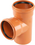 Pestan Ramificatie PVC cu inel, D 110 x 110 mm, 87 grade (10203090)