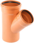 Pestan Ramificatie PVC cu inel, D 200 x 160 mm, 45 grade (10401438)
