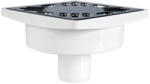 Eurociere Sifon pardoseala PP + gratar inox, Eurociere 1708V, 96 x 96 mm, iesir (1708V)